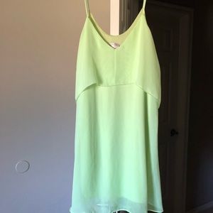Neon Lime Green Dress